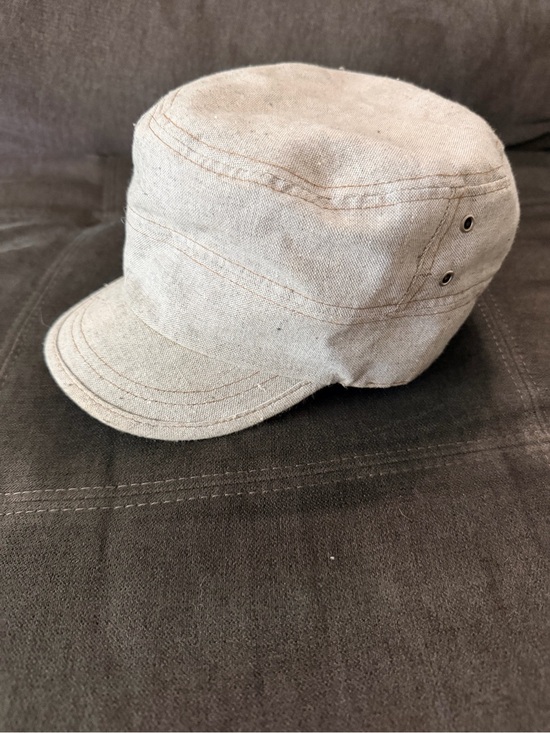 elastafit Accessories - D&Y Women's Tan Linen Cadet Cap